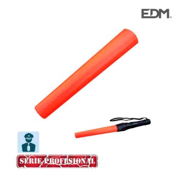 Cone sinalizador laranja adaptavel para lanterna 36100 155x28mm diam. 20mm