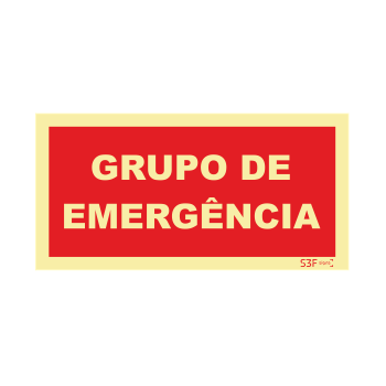 Sinal de grupo de emergência