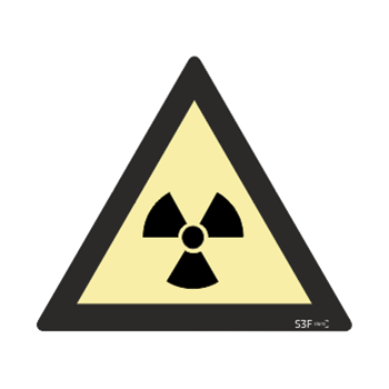 Sinal de perigo, radiações