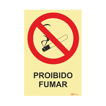 Sinal proibido fumar