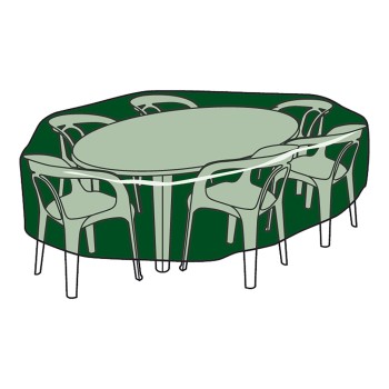 Capa protetora. cobertura de mesa e cadeira ø205x90cm 240g/m²