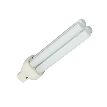 Lâmpada de baixo consumo lynx 18w 2 pins g24d-2 830k luz quente 15cm philips