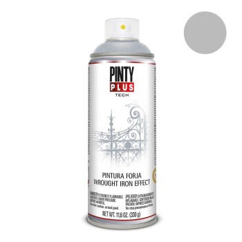 Tinta em spray pintyplus tech pintura forja 520cc cinzento jf113
