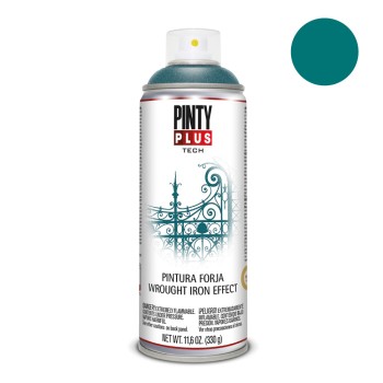 Tinta em spray pintyplus tech pintura forja 520cc verde fj925