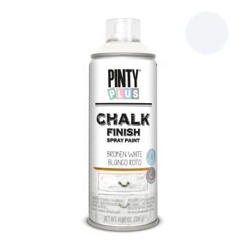 Tinta em spray pintyplus chalk 520cc ck788 branco roto