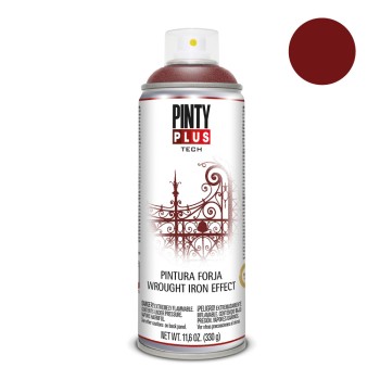 Tinta em spray pintyplus tech pintura forja 520cc vermelho fj825