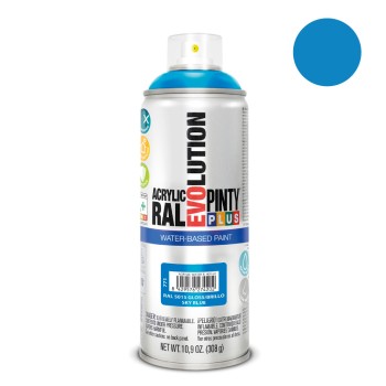 Spray pintyplus evolution water-based 520cc ral 5015 azul celeste