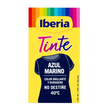 Iberia tinta 40°c azul marinho