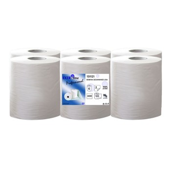 Pack de 6 rolos de papel secador de mão ceti
