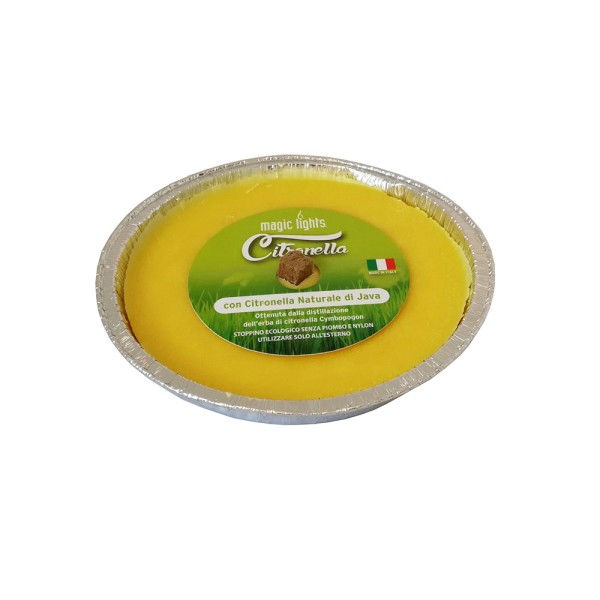 Vela de citronela ø14cm uso exterior magic lights