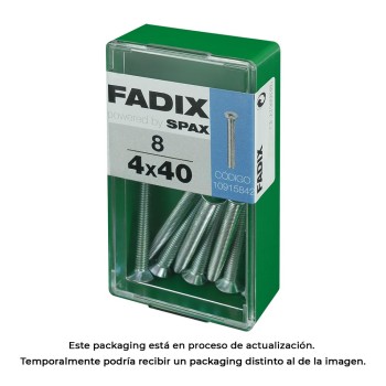 Caixa s 8 unid. parafuso metrico cp m 4x40mm fadix