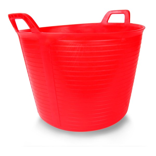 Balde plástico rojo n° 3 (40l.) r88726 rubi