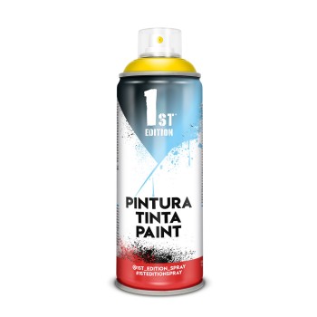 Tinta em spray 1st edition 520cc / 300ml mate amarelo canario ref.643