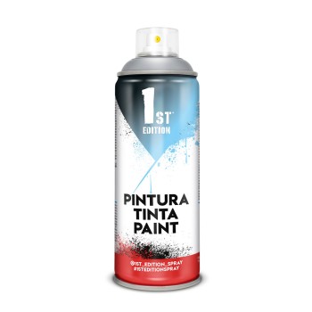Tinta em spray 1st edition 520cc / 300ml mate cizento cimento ref.658