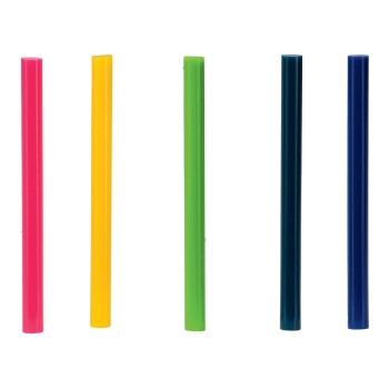Blíster 36 tubos de cola ø7x90mm vermelho, verde, amarelo, azul e preto 5001426 rapid cores / modelos diversos