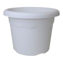 Vaso de injeção cor branco ø18cm plastiken