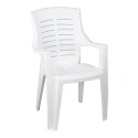 Cadeira "talia" cor branco tal050bi ipae-progarden