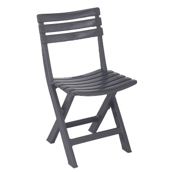 Cadeira dobrável cor antracita bir80can ipae-progarden