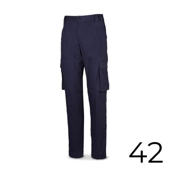 calças strech 98% algodão 2% elastano 240g azul marinho tamanho 42 588pbsam/42 marca