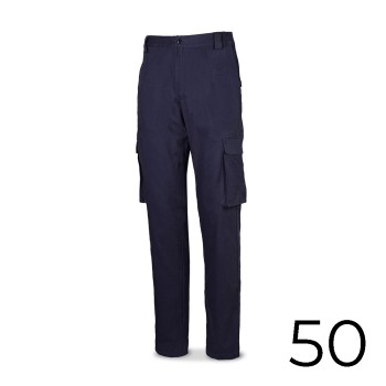 calças strech 98% algodão 2% elastano 240g azul marinho tamanho 50 588pbsam/50 marca