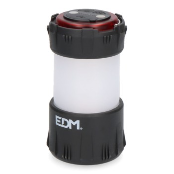 Mini lanterna de campismo de led 300lm ø6,6x12cm edm