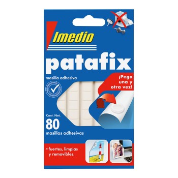 Patafix pastilhas adesivas removíveis 80 unid. 7001466 imedio