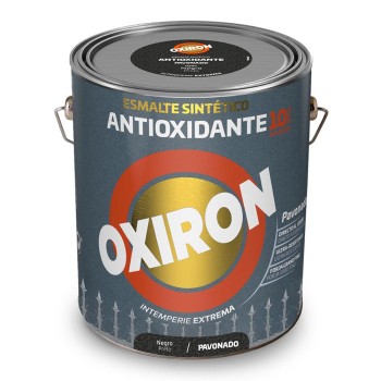 Esmalte sintético metálico antioxidante oxiron pavonado preto 750ml titan 5809047