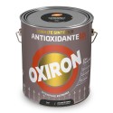 Esmalte sintético metálico antioxidante oxiron liso efeito forja preto 4l titan 5809095