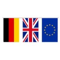 Bandeiras países europa retangular 20x30cm party products