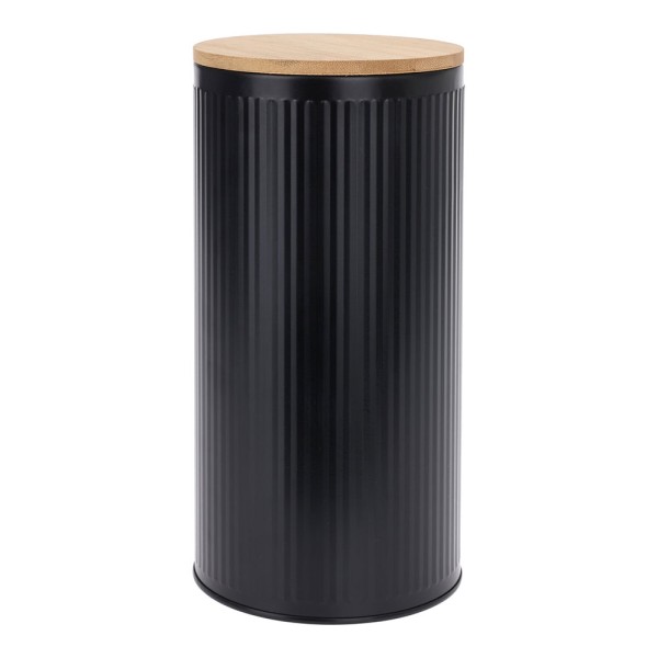 Frasco com tampa de bambu medidas: ø10,8x21cm