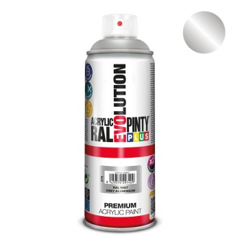 Tinta em spray pintyplus evolution 520cc ral 9007 grey aluminium