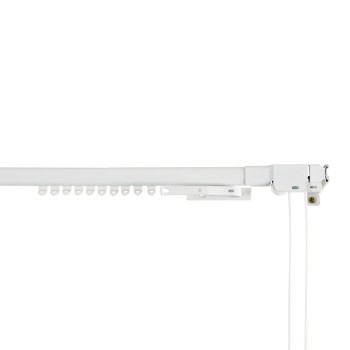Calha reforçada extensível 70-120cm branco cintacor - storplanet