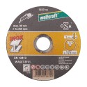 Discos de corte inox ø125x1,0x22,2mm em caixa 8463000 wolfcraft