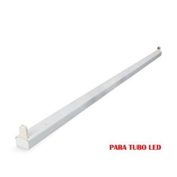 Armadura fluorescente para tubo led 1x22w (eq. 58w) 220v 152cm edm