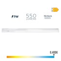 Armadura eletrónica led 7w 600lm 6400k luz fria 3,6x50,5x3cm edm