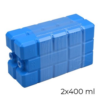 Pack de 2 refrigeradores portáteis 400cl 16x9,5x6,5cm cores variadas