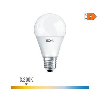 Lâmpada de led standard e27 7w 580lm 3200k luz quente ø5,9x11cm edm