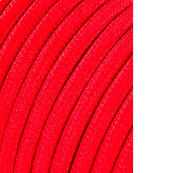 Cabo cordão tubular 2x0,75mm c62 vermelho 25m