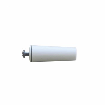 Batente conico para persiana branco 60mm
