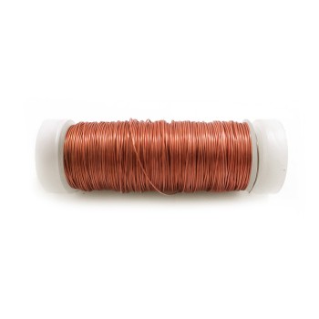 Arame cobre bobina nº 6 - 0,40mm x 50m