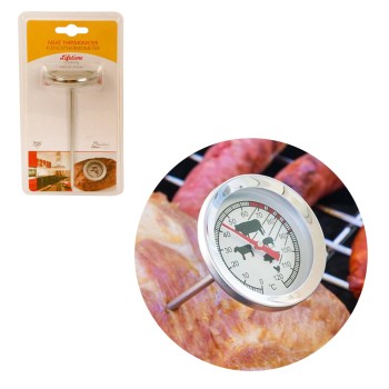 Termometro para carne em inoxidavel 100x6x18,8cm