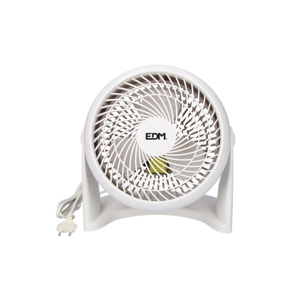 Ventoinha 2 em 1 (piso e parede) cor branco. potência: 50w lâminas: ø18cm 26,5x15,5x27,7cm edm