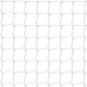 Rolo de malha de proteção cadrinet cor branco 1x5m quadro: 10x10mm nortene