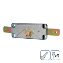 Fechadura de persiana 154mm 3 chaves incluidas edm