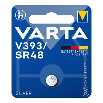 Micro pilha botão varta silver sr48 - v393 1,55v (blíster 1 unid.) ø7,9x5,4mm