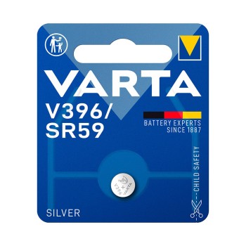 Micro pilha de botão varta silver sr59 - v396 1,55v (blíster 1 unid.) ø7,9x2,6mm