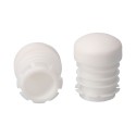 Topo sistema redondo para interior ø28mm branco