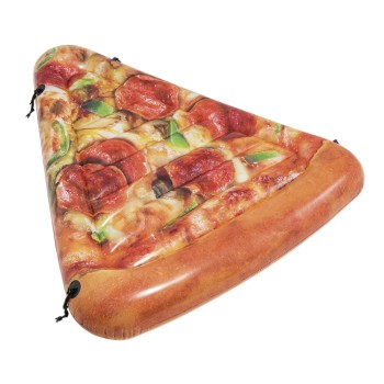 Colchão inflável 175x145cm modelo de porção de pizza. intex