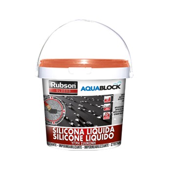 Rubson silicone liquido aquablock 1kg telha 1894877