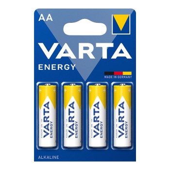 Pilhas varta aa - lr06 "energy value pack" (blíster 4 unid.) ø14,5x50,5mm